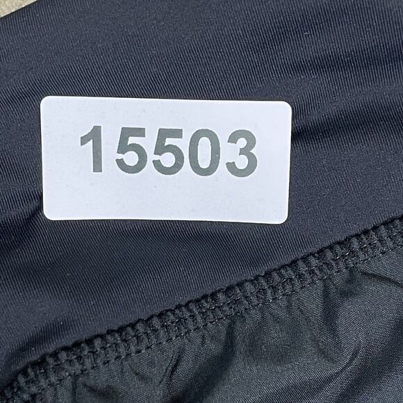 Lululemon Short‎ Womens 6 Black Elastic Waist Lined Zip Pocket Running Workout - Picture 12 of 12